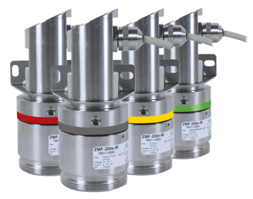 ZMF-20x Serie Robuste Gas-Sensoren für industrielle Anwendungen mit erweitertem Einsatztemperaturbereich & weitreichenden Zulassungen