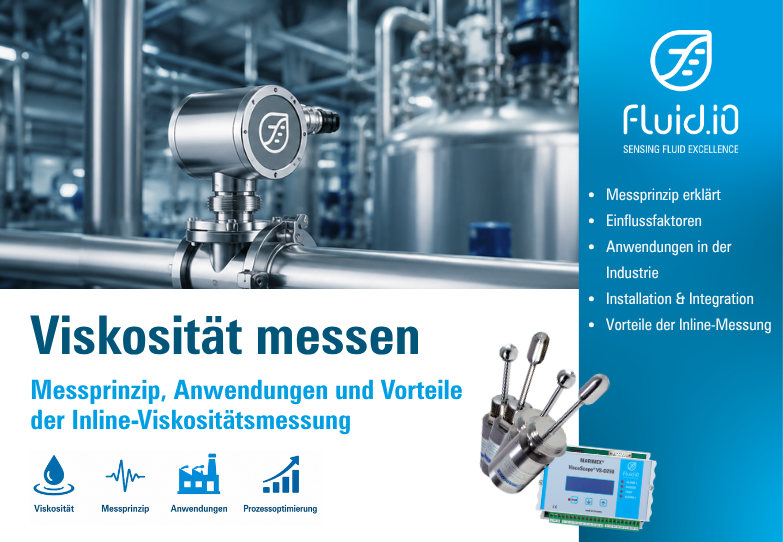 What Is Viscosity? Measurement Principle and Inline Viscosity Measurement in Industrial Processes